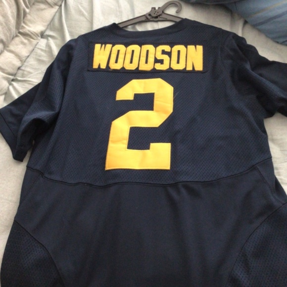 Michigan Woodson jersey, navy blue, size xl - Picture 2 of 2